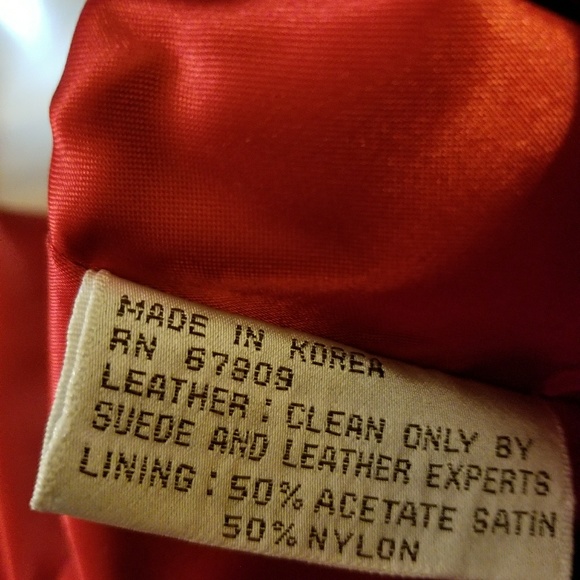 Pia Rucci Vintage Red Suede Leather Vest - Picture 4 of 5